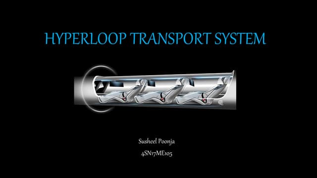 Hyperloop Transportation System