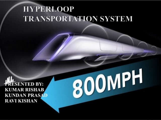 Hyperloop transportation system 