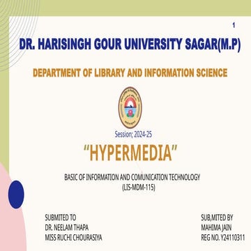 Hypermedia.pptx library scienceok library science hypermedia