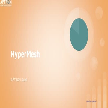 Hypermesh Training in Delhi