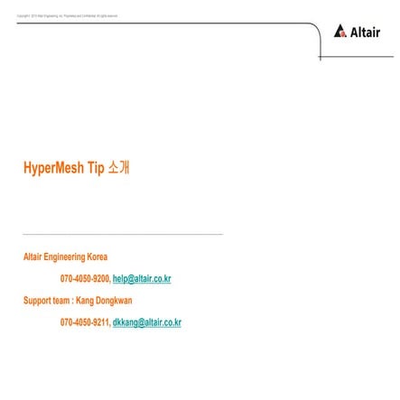 Hyper mesh tip_webinar_20110531