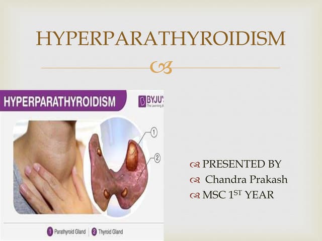 HYPERPARATHYROIDISM & HYPOPARATHYROIDISM.pptx