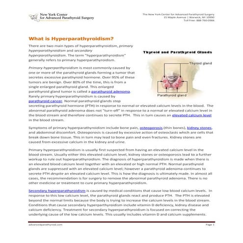 Hyperparathyroidism | PDF