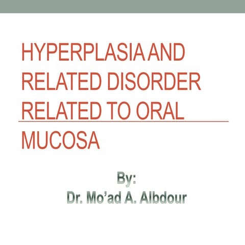 Hyperplasia | PPTX