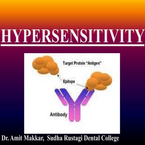Hypersensitivity