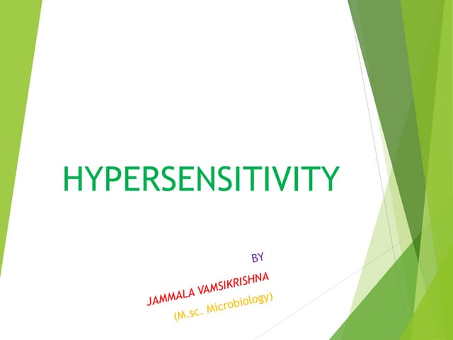 Hypersensitivity   type1
