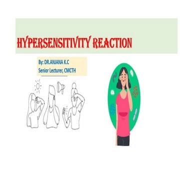 Hypersensitity, And Types of Hypersensitivity I, II, III, IV | PPT