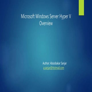 Microsoft Windows Server 2012 R2 Hy...