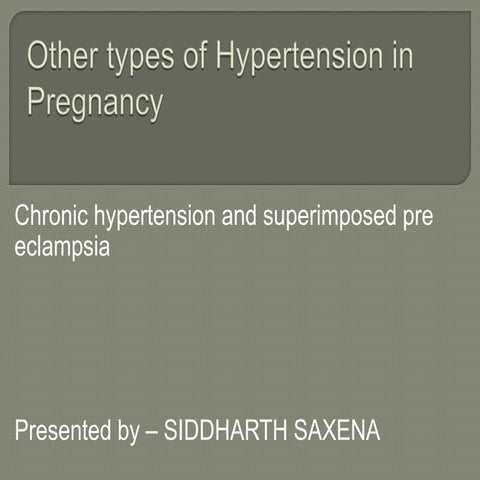 PIH | Pregnancy induced hypertension | eclampsia and pre eclampsia | PPTX