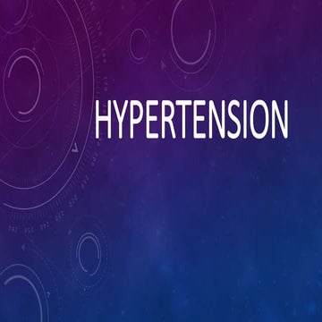 Hypertension.INDIA epidemiology I.S.M CENTRAL CAMPUS