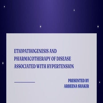 Hypertension according to latest clinical advances 