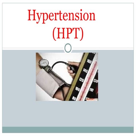 Hypertension cme banting