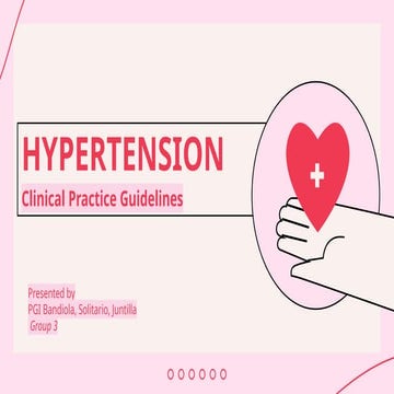 HYPERTENSION_ Clinical Practice Guidelines .pptx