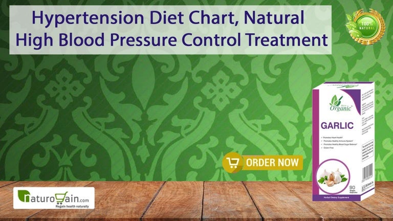 Blood Pressure Control Diet Chart