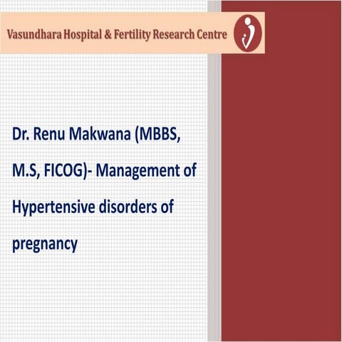 Protocol for MANAGEMENT OF SEVERE PRE-ECLAMPSIA/ ECLAMPSIA Green top ...