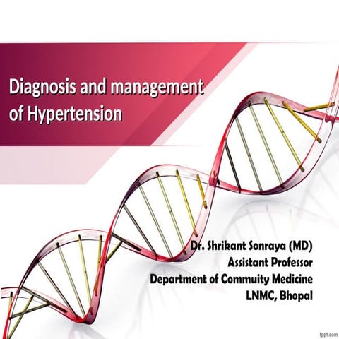 hypertension - Noncommunicable Diseases.ppt