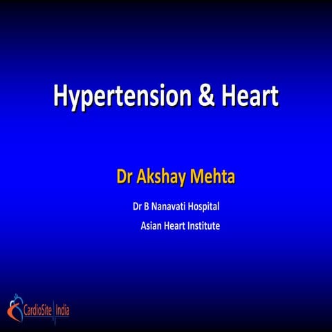 Hypertension & heart