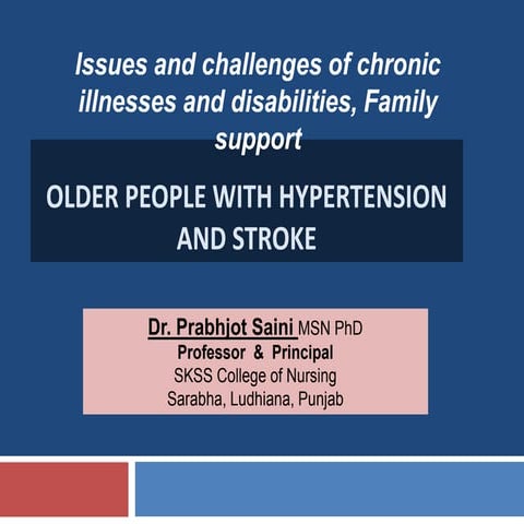 Hypertension in older population