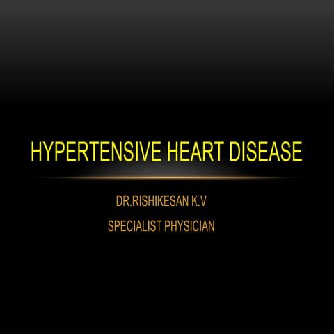 Hypertensive heart disease