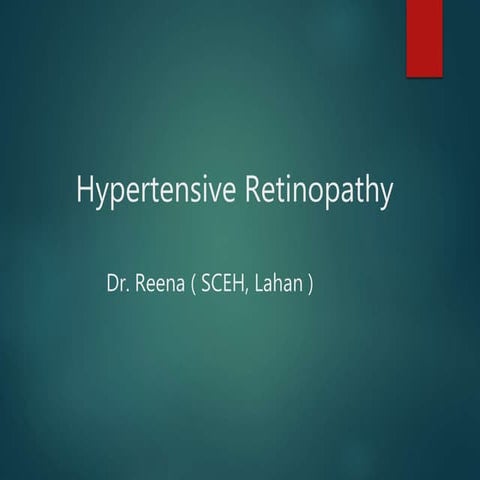 Hypertensive retinopathy  converted