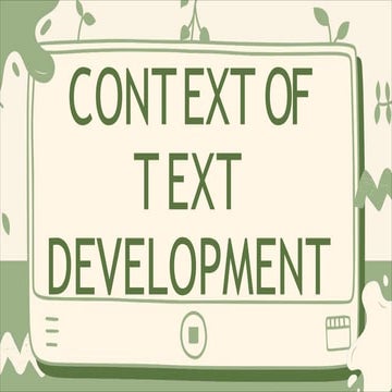 context and text development. Deped textpx | PPTX