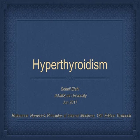 Hyperthyroidism