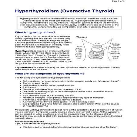 Hyperthyroidism