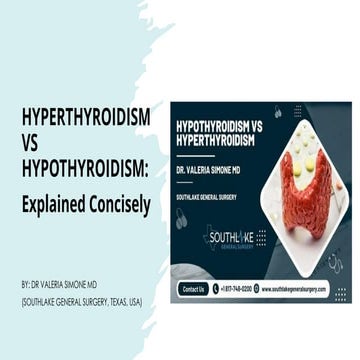 Hyperthyroidism vs Hypothyroidism - Explained Concisely.pdf