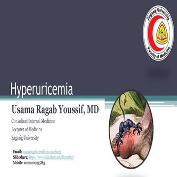 Hyperuricemia and Gout