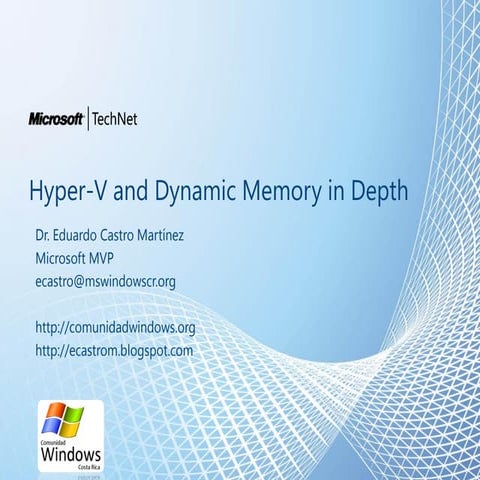 Dynamic Memory Management Hyperv 2008 R2 S