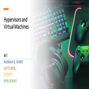 Hypervisors and Virtual Machines.pdf presentation hypervisor and virtual