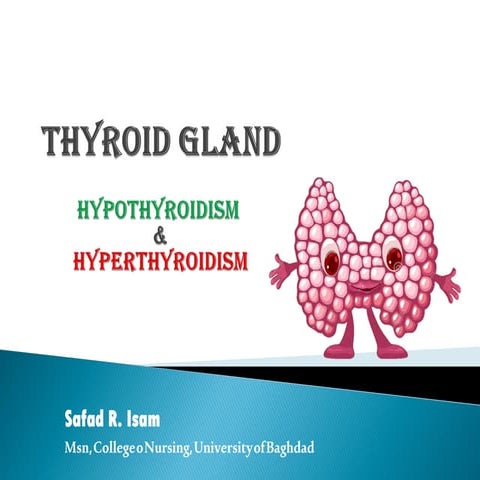 Hypo & hyperthyroidism for nursing