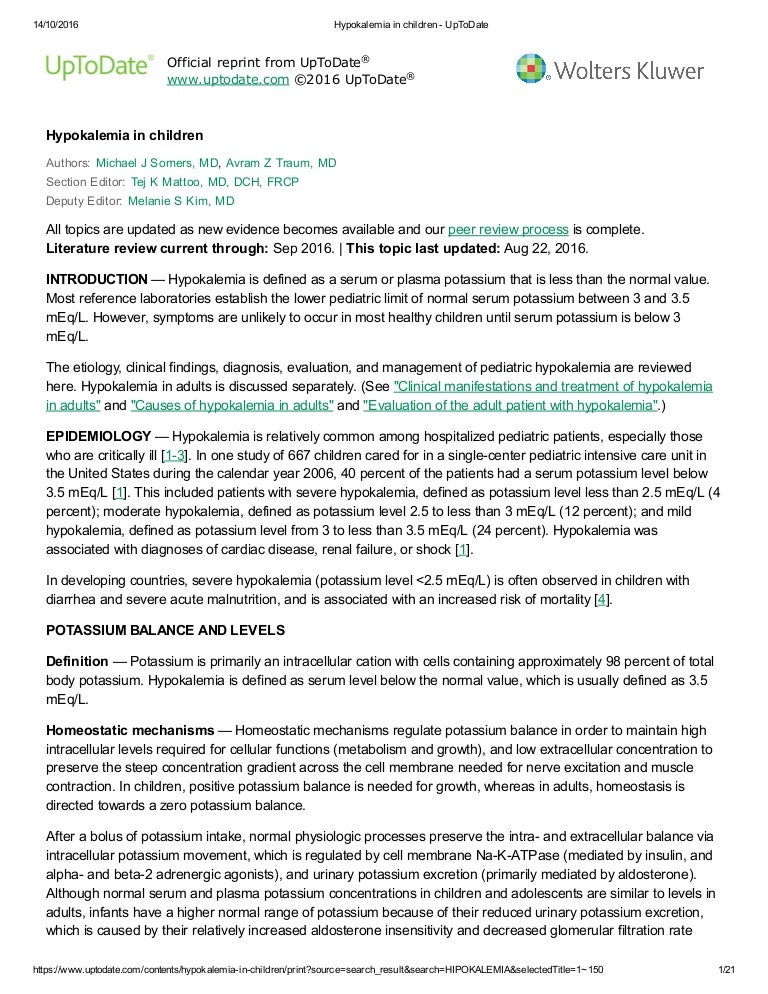 diabetes tipo 1 hipocalemia icd-9