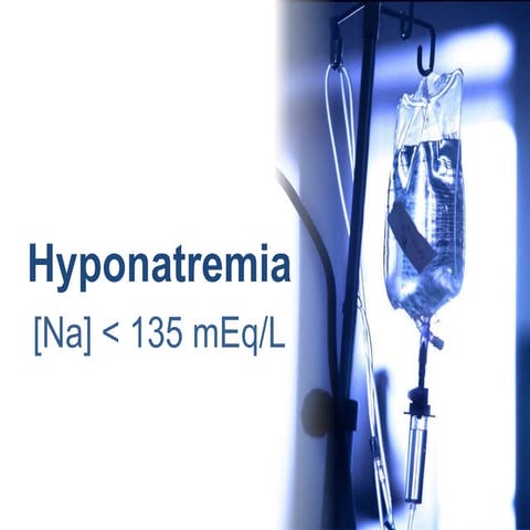 Hyponatremia