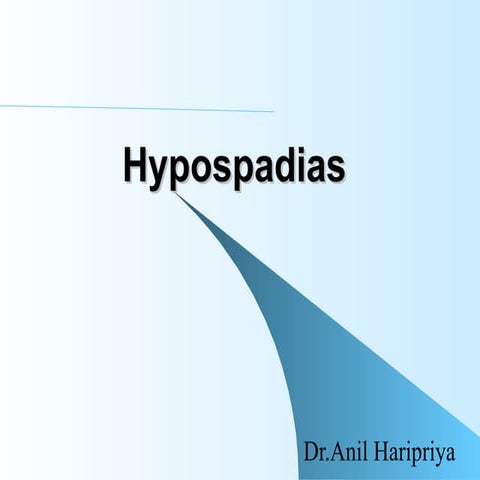 Hypospadias