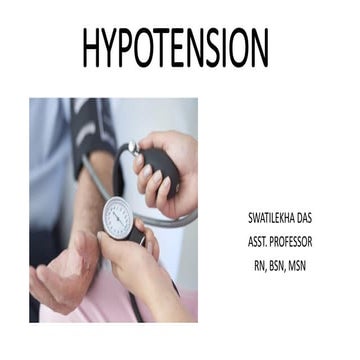 Hypotension