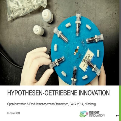 Hypothesen-getriebene innovation