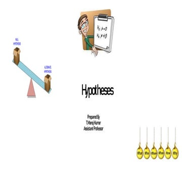 Hypotheses