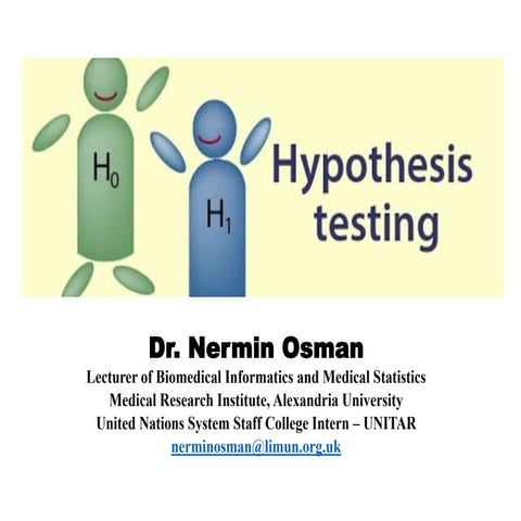 Hypothesis testing 