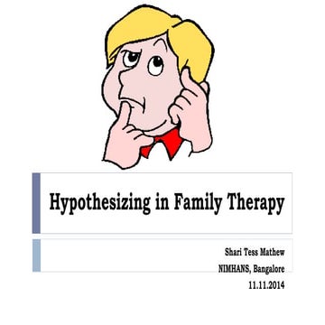 Hypothesization in Family Therapy