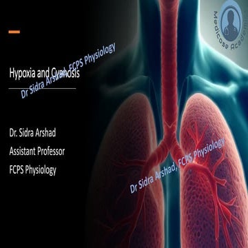 Types of Hypoxia, Hypercapnia, and Cyanosis