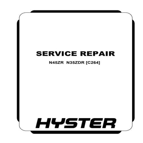 Hyster c264 (n35 zdr) forklift service repair manual
