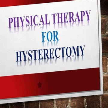 Hysterectomy removal of uterus body .pptx