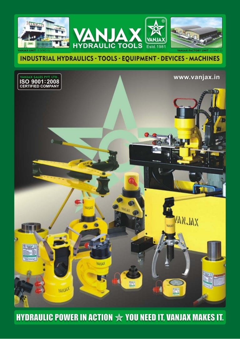 Vanjax Hydraulics Distributor in chennai