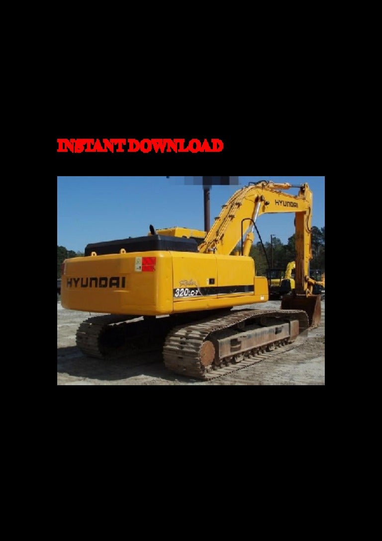 Hyundai R180lc 3 Crawler Excavator Service Repair Workshop Manual
