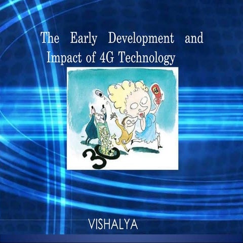 early development of 4g technology