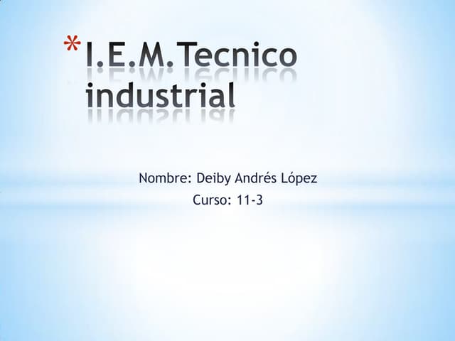 I