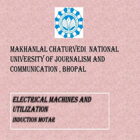 Induction motor three phase 