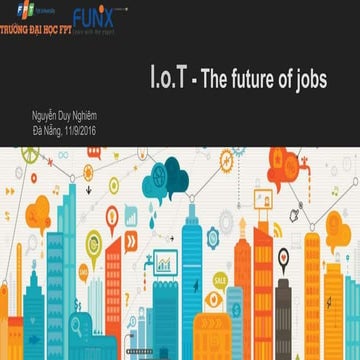 I.o.T, the futur of jobs