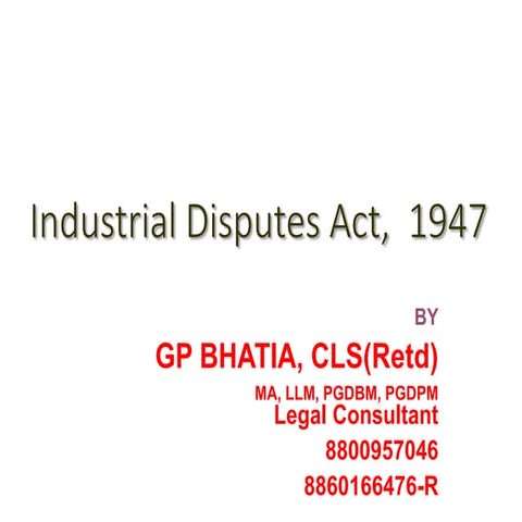 I. D Act n.ppt